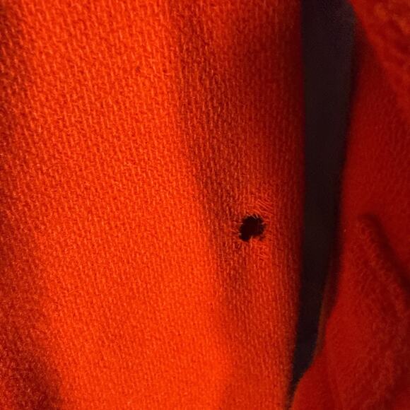 Vintage 60's Woolrich Bird Hunting Wool Light Jacket Under Jacket Size 51/17 - Picture 4 of 13